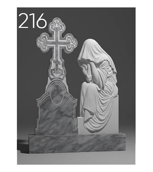 Резной памятник 216