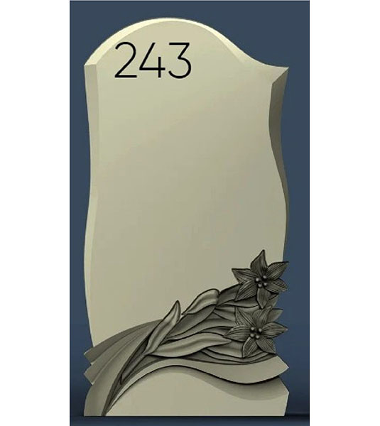 Резной памятник 243