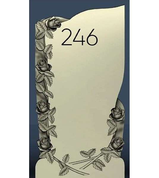 Резной памятник 246