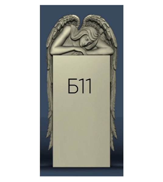 Резной памятник Б11